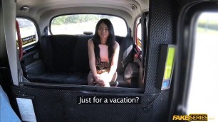 Exotic asian teen Jureka del mar fucks hard in the backseat