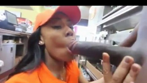 fast food worker porn