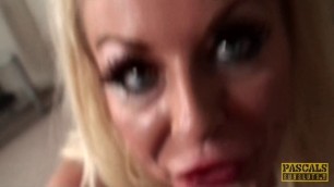 Tia Layne Creampie For Busty Blonde Cock deep in mouth her pussy htm