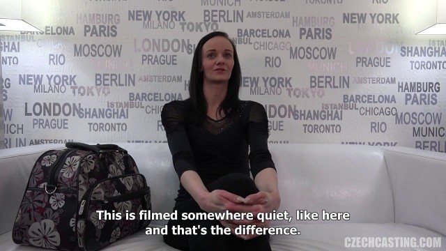 CzechCasting MICHAELA 7336 cum and with her pussy still shivering