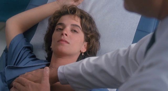 Annabella Sciorra nude Rebecca De Mornay nude She shows us her tits The Hand that Rocks the Cradle 1992