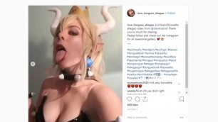 Sexy elf with big tits BOWSETTE AHEGAO