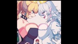 Appealing Blonde BOWSETTE LEWD SLIDESHOW