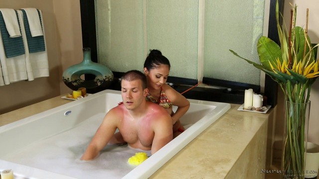 Ariana Marie - Tender Brunette Stepsister Massage