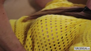 Gorgeous slutty tbabe Korra Del Rio fucks studs cock