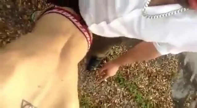 Mexican Teen Porn Smoking Hot In The Park