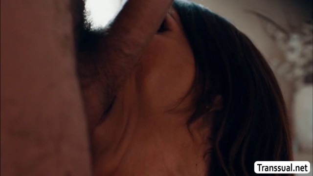 Horny latina Tgirl analed by her stepson