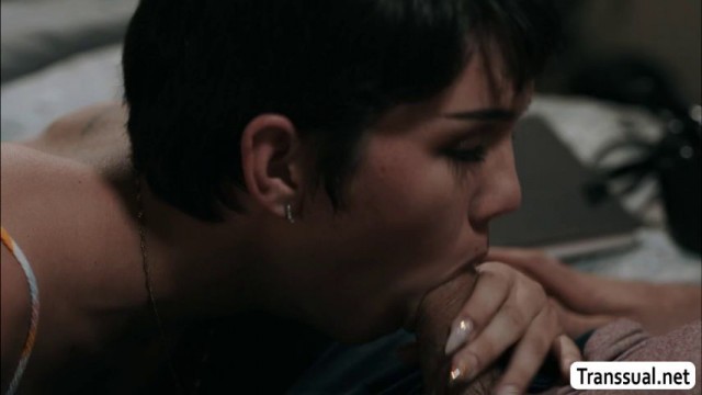 Busty trans woman analed by horny stepdad