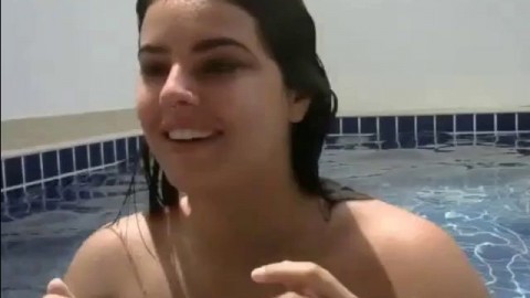 Beautiful Girl Shows Her Charms In The Pool Best Porn Video Ever