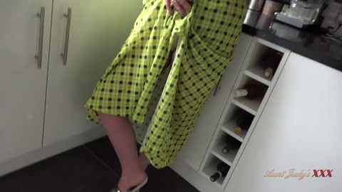 Auntjudys Auntie Nel Has Fun With You In The Kitchen Pov Big Booty Exotic