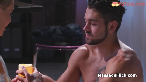 Oily Titty Fuck Massage With Curvy Masseuse Nude Xxx
