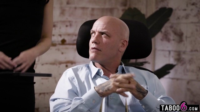 Stepdad Teaches Son Lesson In Business By Fucking His Personal Assistant Hd Stocking Tease