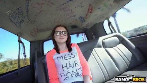 Shu Chick Kelsey Kage With Glasses Gets Fucked In The Van Hd Now Fuck Me