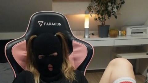 OnlyFans teen Orgasms on Gaming chair