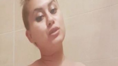 Busty Blonde Babe Big Tits Take A Shower Hd Pawg Homemade