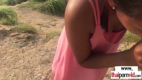 Romantic Beachside Quickie With An Amateur Thai Teen Cherry Hd Alexis Brill Sex
