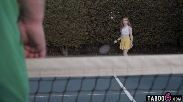 Tennis Was Hard For Tiny Teen Maddi Collins But She Had A Good Instructor Hd Pink Tite Pussy