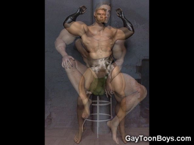 Muscular Males 3D Like It Big