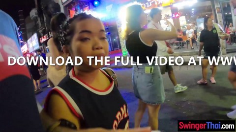 Super tiny Thai teen shows tourist her skills of sucking and fucking