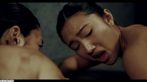 Two Asian Hotties Extreme Cumflated By Alien Tentacles