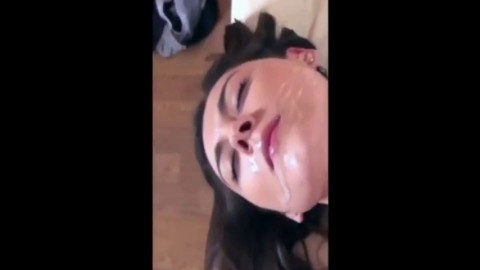 Cum On Her Face And Keep Fucking Throatfuck