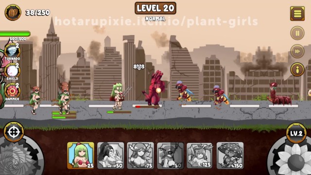 PLANT GIRLS:INSECT INVASION LEVEL 20