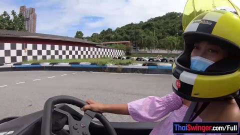 Thai Teen Girlfriend Go Karting And Sex Amber Heard