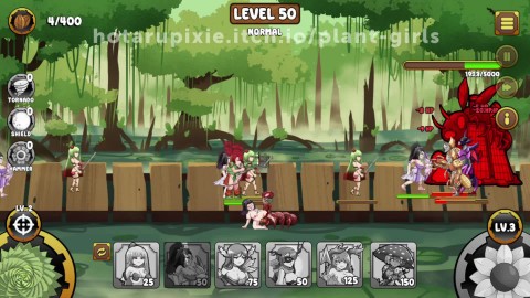 PLANT GIRLS - LEVEL 50