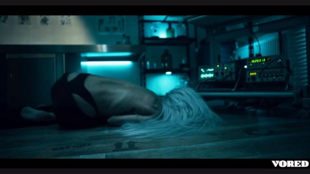 Veronica Leal gets fucked by Jimmy Bud and later pussy vore by her.