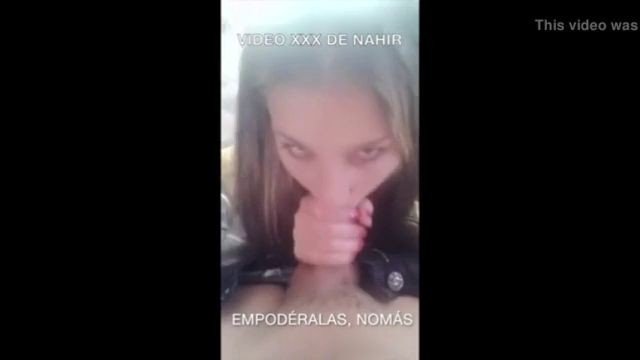 NAHIR GALARZA CHUPANDO LA PIJA AL EX NOVIO