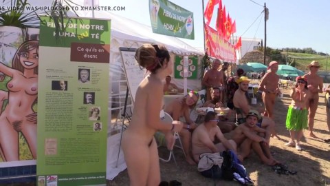 nude at festival