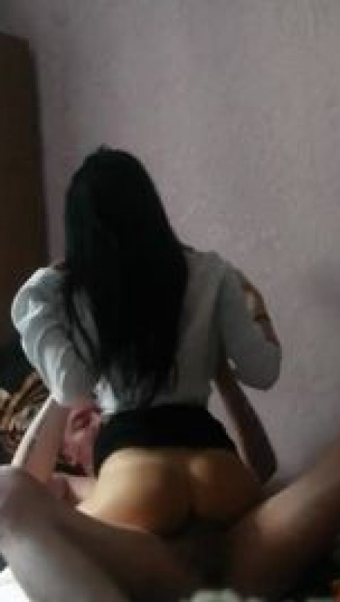 guy fucks beautiful brunette in a shirt