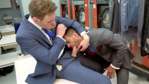 suited office guys gay video clip free