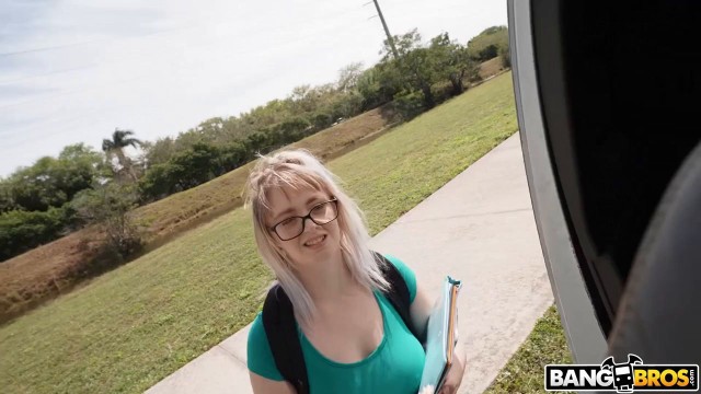 Annie Archer Brickzilla Nerdy Blonde Takes Big Dick Bangbros Pink Wet Pussy