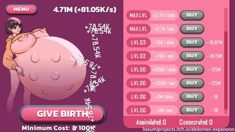 MAKE HER BELLY GROW TO THE EXTREME