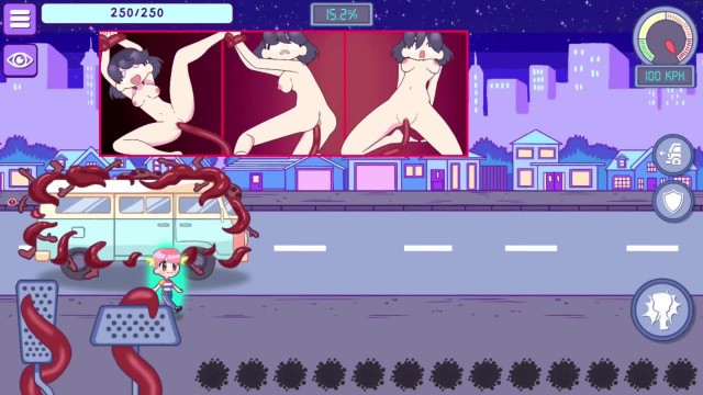 Get girls inside your tentacle van!