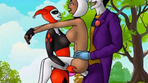 Famous toons double penetration orgy