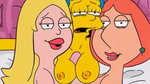 Simpsons and Griffins swingers orgy