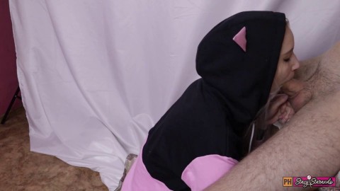 teen girl learns to give porn porno