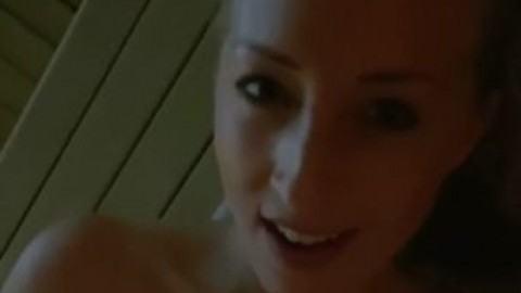 public orgasm in the sauna! movie