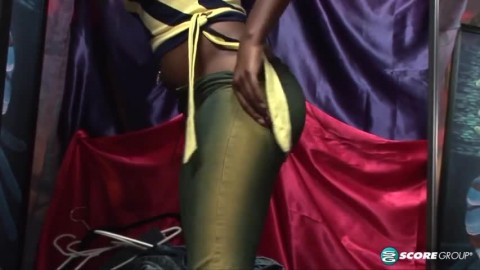 Big Pike & Mina Scarlett Take A Massive Load In Their Tight Asses Hugetits