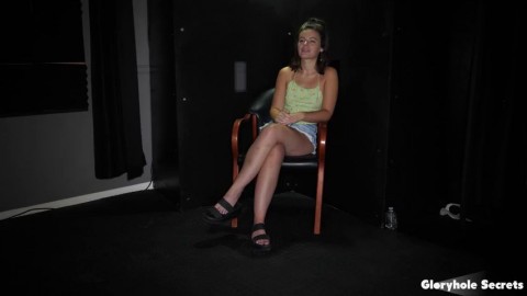 Dharma Joness First Gloryhole Interview Behind The Scenes With A Nervous Amateur Girl Young Tight Pussy