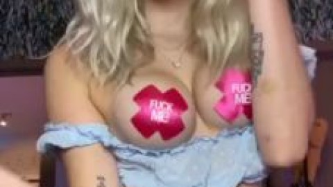 novaruu try on pasties sexy watch