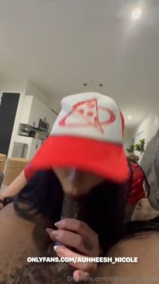 auhneesh nicole pizza delivery interracial sex video
