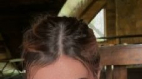 olivia mae cheerleader sloppy blowjob viral