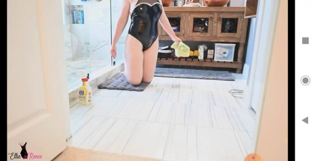 ellie renee nude cleaning patreon viral movie