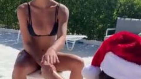 rachel cook santa girl oiled free