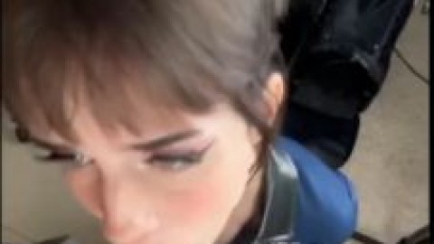 soogsx cop cosplay blowjob facial free