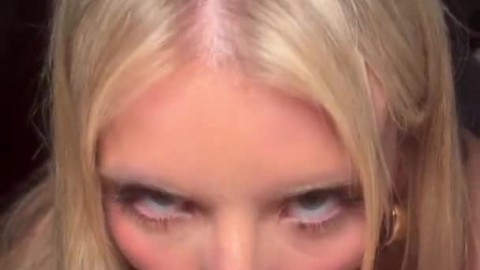 lilylanes car blowjob cum swallow amateur