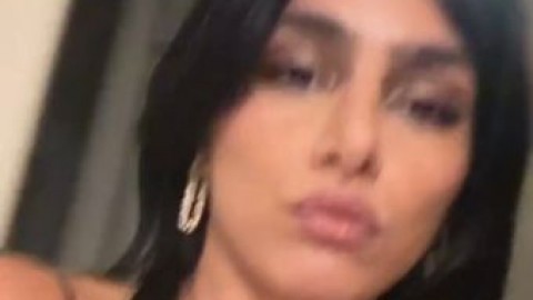 mia khalifa black dress boobs viral sex